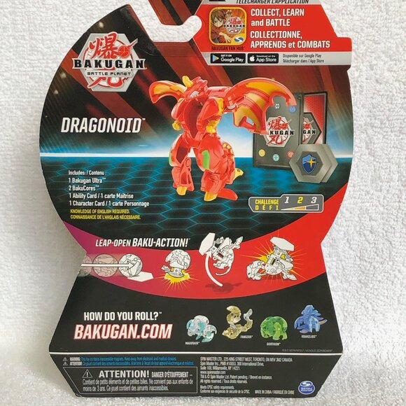 Sealed Bakugan Battle Planet Battle Brawlers (6045145) Dragonoid Bakugan Ultra!! - Picture 4 of 4